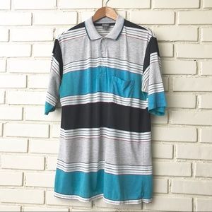🆑 $4 - Sir William For Tall Men Striped Shirt